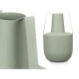 Vase Avec des poignées Vert Acier 14 x 24 x 14 cm (6 Unités) de Gift Decor, Vases - Réf : S3631340, Prix : 32,95 €, Remise : %