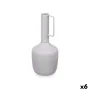 Vase With handle Grey Steel 12 x 30 x 12 cm (6 Units) by Gift Decor, Vases - Ref: S3631350, Price: 32,95 €, Discount: %