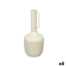 Vase With handle Light brown Steel 12 x 30 x 12 cm (6 Units) by Gift Decor, Vases - Ref: S3631352, Price: 33,48 €, Discount: %