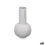 Vase Grey Steel 14 x 28 x 14 cm (6 Units) by Gift Decor, Vases - Ref: S3631358, Price: 32,95 €, Discount: %