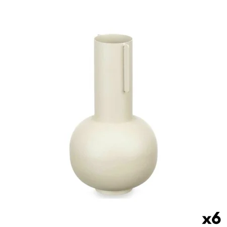 Vaso Marrom claro Aço 14 x 28 x 14 cm (6 Unidades) de Gift Decor, Jarrões - Ref: S3631360, Preço: 32,95 €, Desconto: %