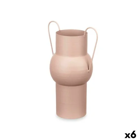 Vase Sand Steel 22 x 32 x 14 cm (6 Units) by Gift Decor, Vases - Ref: S3631362, Price: 59,82 €, Discount: %