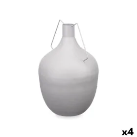 Vaso Botija Cinzento Aço 24 x 40 x 24 cm (4 Unidades) de Gift Decor, Jarrões - Ref: S3631390, Preço: 62,22 €, Desconto: %