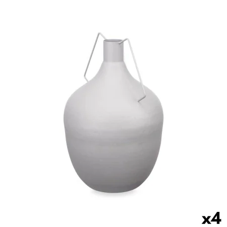 Vase Caraffe Grey Steel 24 x 40 x 24 cm (4 Units) by Gift Decor, Vases - Ref: S3631390, Price: 63,46 €, Discount: %