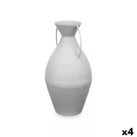 Vase Grau Stahl 22 x 43 x 22 cm (4 Stück) von Gift Decor, Vasen - Ref: S3631398, Preis: 62,22 €, Rabatt: %