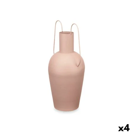 Vase With handles Sand Steel 24 x 45 x 18 cm (4 Units) by Gift Decor, Vases - Ref: S3631402, Price: 63,46 €, Discount: %