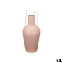 Vase With handles Sand Steel 24 x 45 x 18 cm (4 Units) by Gift Decor, Vases - Ref: S3631402, Price: 63,46 €, Discount: %