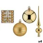 Set Adornos de Navidad Dorado PVC (4 Unidades) de Krist+, Navidad - Ref: S3631447, Precio: 40,43 €, Descuento: %