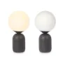 Lampe de bureau Ballon 40 W Blanc Noir Céramique 15 x 28,5 x 15 cm (4 Unités) de Gift Decor, Lampes de chevet - Réf : S363148...