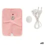 Saco de Água Quente Elétrico Mãos Cor de Rosa Plástico 380 W Veludo (12 Unidades) de Gift Decor, Tratamentos de frio e calor ...