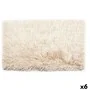 Alfombra Crema Algodón Poliéster 50 x 2 x 80 cm (6 Unidades) de Gift Decor, Alfombras infantiles - Ref: S3631534, Precio: 47,...