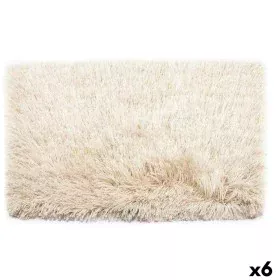 Tapete Creme Algodão Poliéster 50 x 2 x 80 cm (6 Unidades) de Gift Decor, Tapetes infantis - Ref: S3631534, Preço: 47,38 €, D...