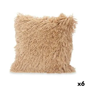 Coussin Beige Coton Polyester 45 x 2 x 45 cm (6 Unités) de Gift Decor, Coussins - Réf : S3631546, Prix : 65,19 €, Remise : %