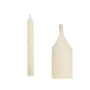 Ensemble de Bougies 2 x 2 x 15 cm Crème (12 Unités) de Acorde, Bougies - Réf : S3631566, Prix : 17,47 €, Remise : %