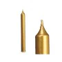 Conjunto de Velas 2 x 2 x 15 cm Dourado (12 Unidades) de Acorde, Velas - Ref: S3631570, Preço: 19,05 €, Desconto: %