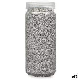 Deko-Steine Silberfarben 2 - 5 mm 700 g (12 Stück) von Gift Decor, Dekorative Steine - Ref: S3631598, Preis: 14,75 €, Rabatt: %