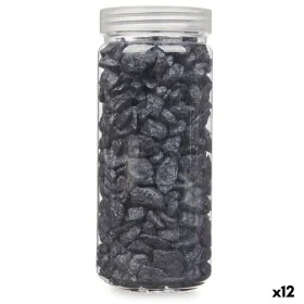 Pedras Decorativas Preto 10 - 20 mm 700 g (12 Unidades) de Gift Decor, Pedras decorativas - Ref: S3631604, Preço: 15,37 €, De...