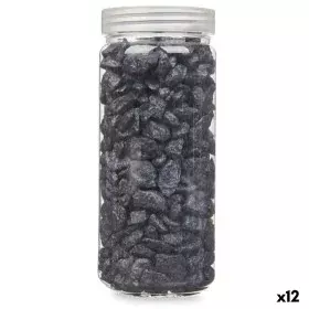 Decorative Stones Black 10 - 20 mm 700 g (12 Units) by Gift Decor, Decorative Stones - Ref: S3631604, Price: 14,75 €, Discoun...