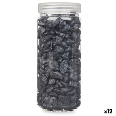 Pierres Décoratives Noir 10 - 20 mm 700 g (12 Unités) de Gift Decor, Pierres décoratives - Réf : S3631604, Prix : 14,75 €, Re...