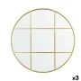 Wall mirror Window Golden polystyrene 80 x 80 x 3 cm (3 Units) by Gift Decor, Wall-Mounted Mirrors - Ref: S3631662, Price: 11...