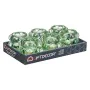 Candleholder Microbeads Green Crystal 8,4 x 9 x 8,4 cm (12 Units) by Gift Decor, Candelabras and candle holders - Ref: S36316...