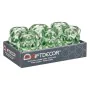 Candleholder Microbeads Green Crystal 8,4 x 12,5 x 8,4 cm (12 Units) by Gift Decor, Candelabras and candle holders - Ref: S36...