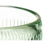 Bougeoir Rayures Vert Verre 7,5 x 7,8 x 7,5 cm (12 Unités) de Gift Decor, Bougeoirs et chandeliers - Réf : S3631696, Prix : 2...