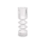 Vase Stripes Transparent Crystal 8 x 23 x 8 cm (8 Units) by Gift Decor, Vases - Ref: S3631700, Price: 57,44 €, Discount: %