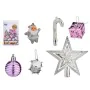 Christmas Decorations Set Purple Silver PVC (12 Units) by Krist+, Christmas - Ref: S3631716, Price: 46,69 €, Discount: %