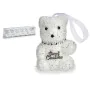 Conjunto de Decorações de Natal Urso Prateado Branco 5,5 x 7 x 5,5 cm (12 Unidades) de Krist+, Natal - Ref: S3631732, Preço: ...