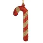 Ensemble Décorations de Noël Bâton 8 Pièces Rouge Doré Plastique 6,5 x 1 cm (24 Unités) de Krist+, Noël - Réf : S3631735, Pri...