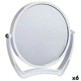 Magnifying Mirror White Crystal Plastic 19 x 18,7 x 2 cm (6 Units) by Berilo, Bathroom Mirrors - Ref: S3631743, Price: 33,48 ...