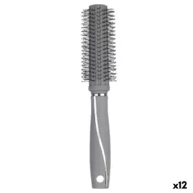 Round Brush Grey Silicone Plastic (12 Units) by Berilo, Hairbrushes - Ref: S3631748, Price: 19,66 €, Discount: %