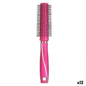 Cepillo Redondo Fucsia Silicona Plástico (12 Unidades) de Berilo, Cepillos para el pelo - Ref: S3631750, Precio: 19,66 €, Des...