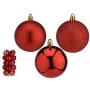 Weihnachtskugeln-Set Ø 7 cm Rot Kunststoff (12 Stück) von Krist+, Weihnachten - Ref: S3631795, Preis: 66,30 €, Rabatt: %