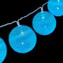 Wreath of LED Balls Turquoise 2 m 3,5 x 3,5 x 200 cm (18 Units) by Krist+, Christmas - Ref: S3631821, Price: 49,94 €, Discoun...