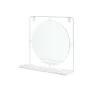 Wall mirror White Metal MDF Wood 33,7 x 30 x 10 cm (4 Units) by Gift Decor, Wall-Mounted Mirrors - Ref: S3631855, Price: 30,0...