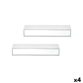 Estantes Madera MDF 2 Piezas Espejo Set (4 Unidades) de Gift Decor, Estantes flotantes - Ref: S3631861, Precio: 39,71 €, Desc...