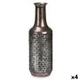 Vase Silver Metal 14 x 46 x 14 cm (4 Units) With relief by Gift Decor, Vases - Ref: S3631884, Price: 57,09 €, Discount: %