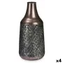 Vase Silver Metal 21 x 44 x 21 cm (4 Units) With relief by Gift Decor, Vases - Ref: S3631888, Price: 57,09 €, Discount: %