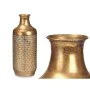 Vase Doré Métal 16 x 42 x 16 cm (4 Unités) Avec relief de Gift Decor, Vases - Réf : S3631890, Prix : 63,46 €, Remise : %