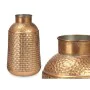 Vase Gold Metall 22,5 x 39,5 x 22,5 cm (4 Stück) Mit Relief von Gift Decor, Vasen - Ref: S3631894, Preis: 62,22 €, Rabatt: %