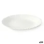 Flat Plate White 24 x 2 x 24 cm (24 Units) by Vivalto, Plates and dishes - Ref: S3631913, Price: 27,14 €, Discount: %