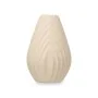 Jarrón Beige Cerámica 21 x 31 x 21 cm (4 Unidades) Rayas de Gift Decor, Jarrones - Ref: S3631957, Precio: 44,89 €, Descuento: %