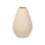 Jarrón Beige Cerámica 21 x 31 x 21 cm (4 Unidades) Rayas de Gift Decor, Jarrones - Ref: S3631957, Precio: 44,89 €, Descuento: %