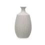 Vase Grau aus Keramik 21 x 39 x 21 cm (2 Stück) Streifen von Gift Decor, Vasen - Ref: S3631966, Preis: 25,48 €, Rabatt: %