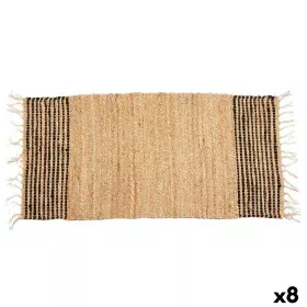 Alfombra Negro Natural Rayas 70 x 1 x 140 cm (8 Unidades) de Gift Decor, Alfombras infantiles - Ref: S3631987, Precio: 95,60 ...