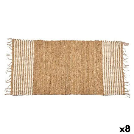 Tapete Preto Natural Riscas 70 x 1 x 140 cm (8 Unidades) de Gift Decor, Tapetes infantis - Ref: S3631989, Preço: 86,60 €, Des...