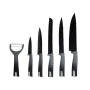 Knife Set Black Stainless steel polypropylene (6 Units) 6 Pieces by Kinvara, Kitchen Knife Sets - Ref: S3631995, Price: 61,27...