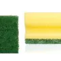 Set of scourers Yellow Green Polyurethane Abrasive fibre 4 Pieces (11 Units) by BigBuy Home, Scouring Pads & Scrubbers - Ref:...